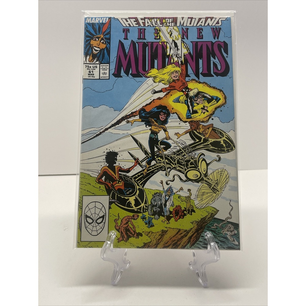 The New Mutants #61 (Marvel 1987)